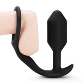 bVibe Snug And Tug Anal Plug And Cock Ring > Sex Toys For Men > Love Rings